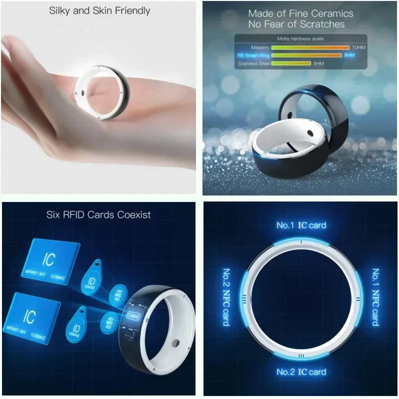 Smart Ring Nfc Pay - Dispositivo wearable inteligente de anel inteligente,