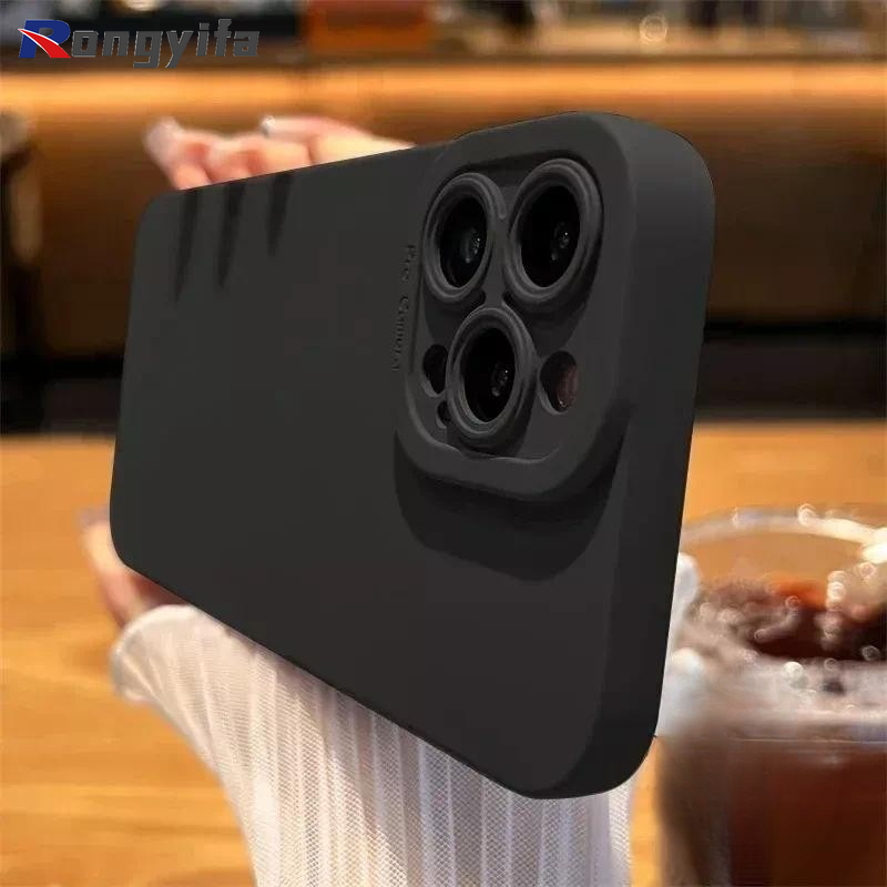 Huawei Nova 12 - Capa de telefone fosca de silicone