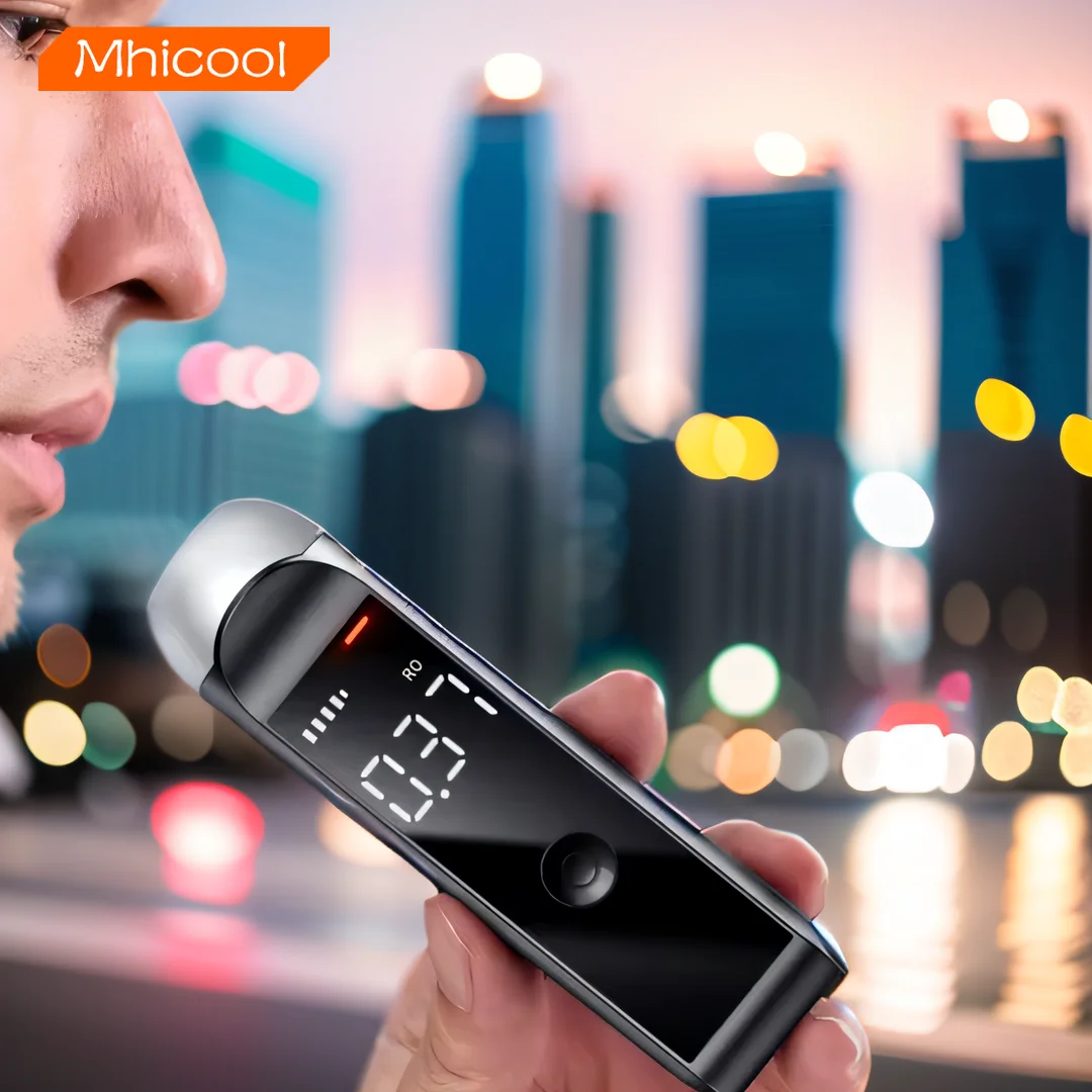 Alcotester digital novo alcoôm - Breath Rate Monitor avaliação e preço