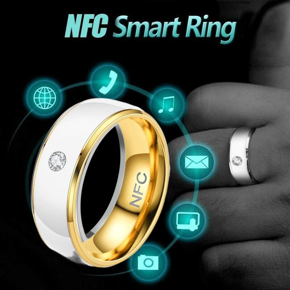 Anel inteligente nfc de aço in - Smart Ring Nfc Pay avaliação e preço